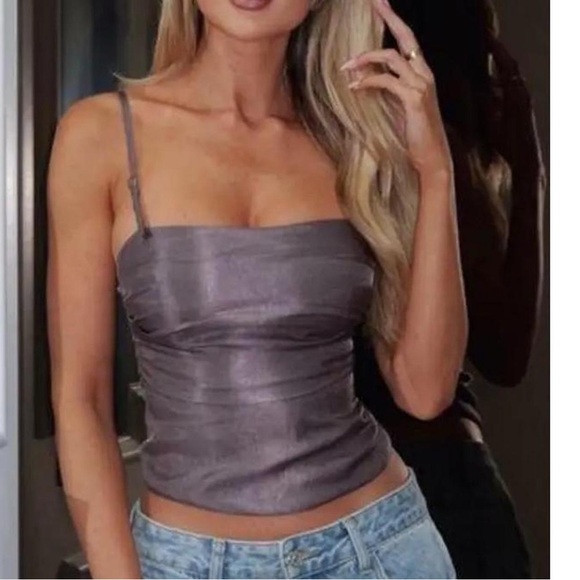 white fox top in steel - Picture 1 of 6